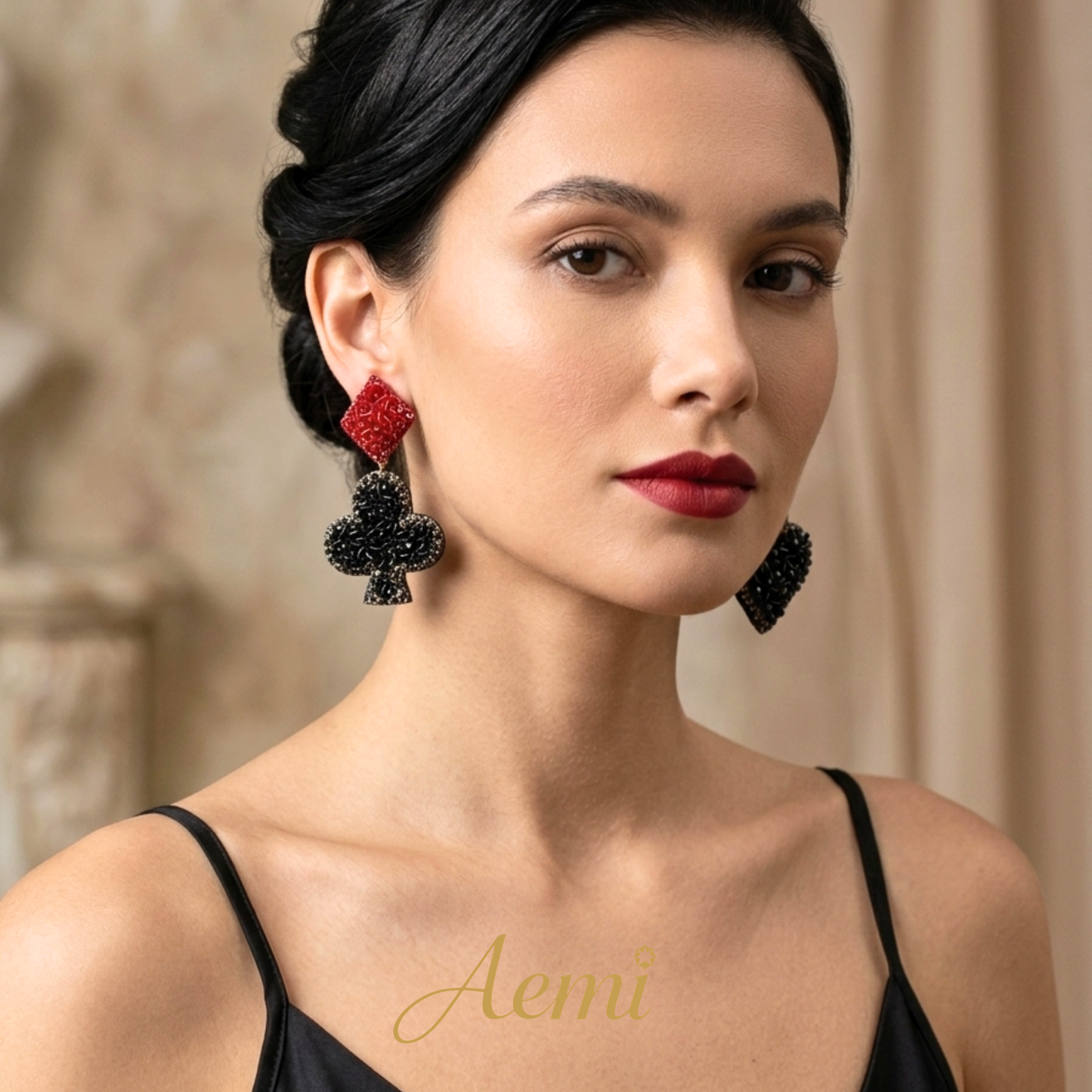 Playing Cards Mismatch Earrings