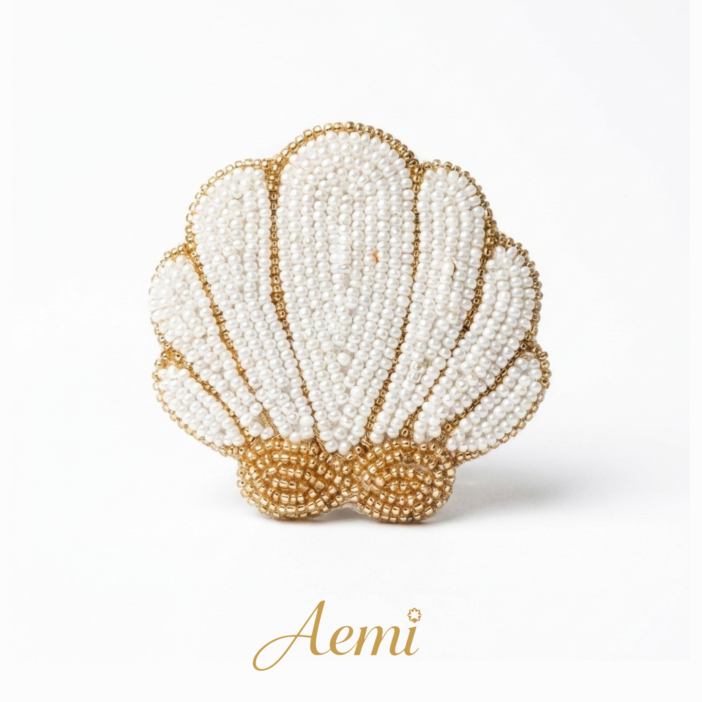 Seashell Brooch
