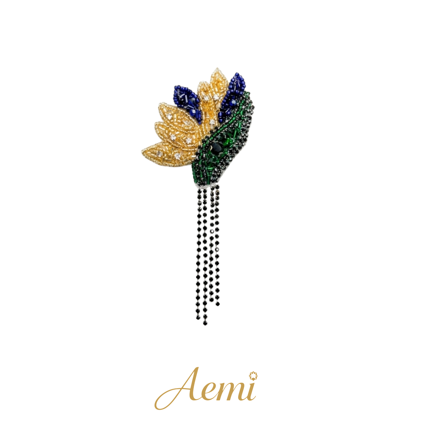 Verdant Bloom  Brooch