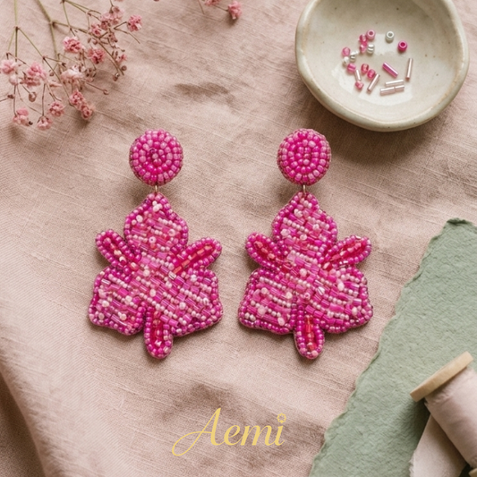 Gulabi Kali Earring