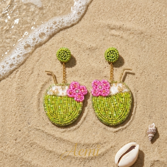 Sunehri Leher Earrings