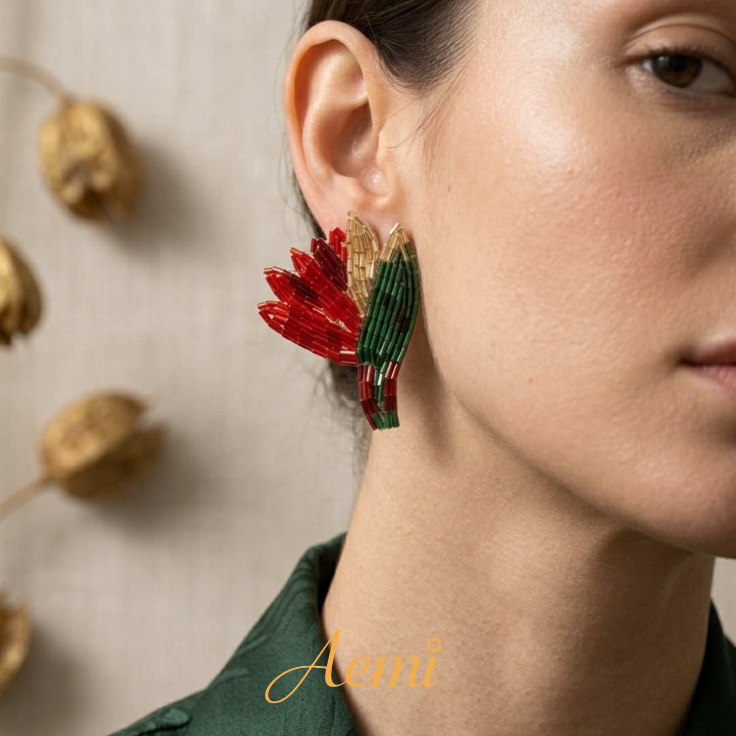 Gulnaar Petal Earrings
