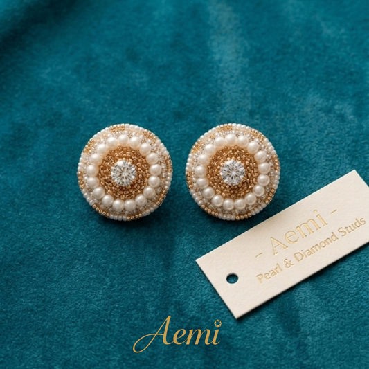 Noor Moti Studs
