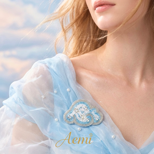 Celestial Cloud Brooch