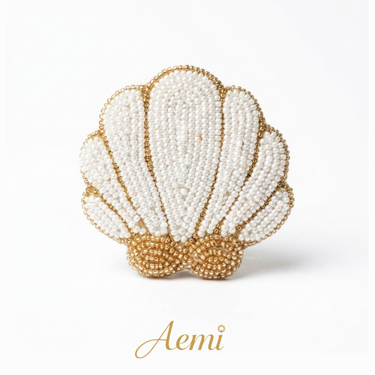Seashell Brooch