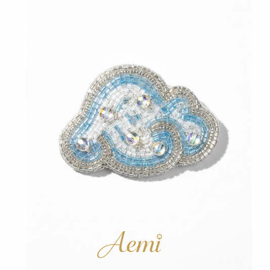 Celestial Cloud Brooch