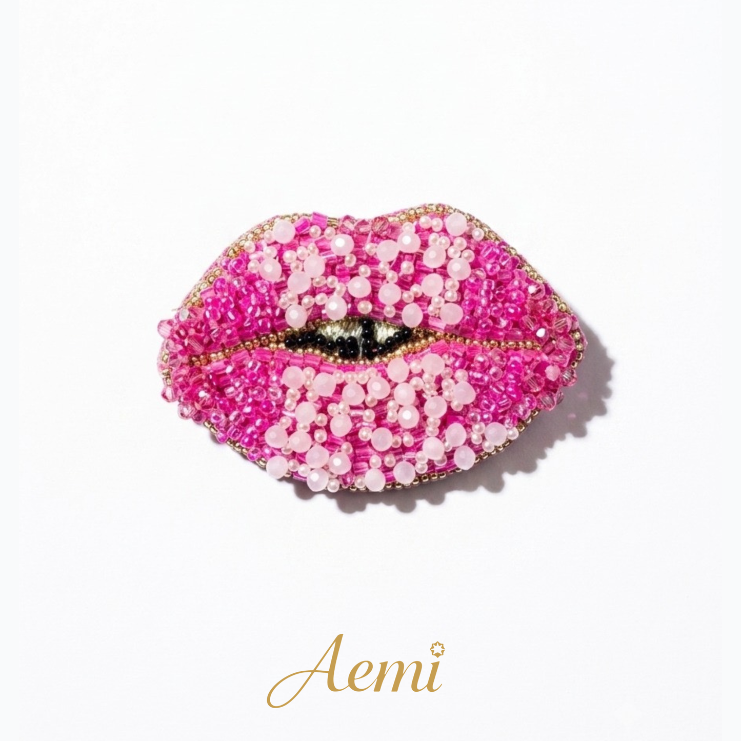 Blush Kiss Brooch