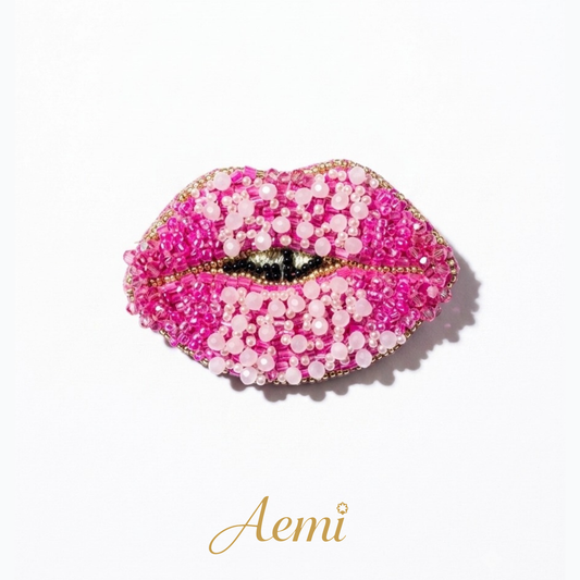 Blush Kiss Brooch